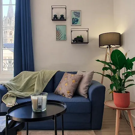Apartment Charming With View Of The Abbaye-aux-hommes Caen